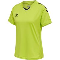 hummel Hmlcore Xk Poly Trikot S/S Damen - lime popsicle